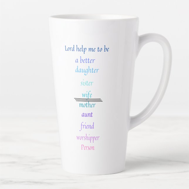 Caneca De Café Latte Melhor eu (Direita)