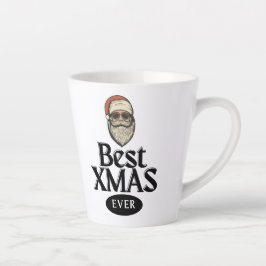 Caneca De Café Latte Melhor Feriado do Natal