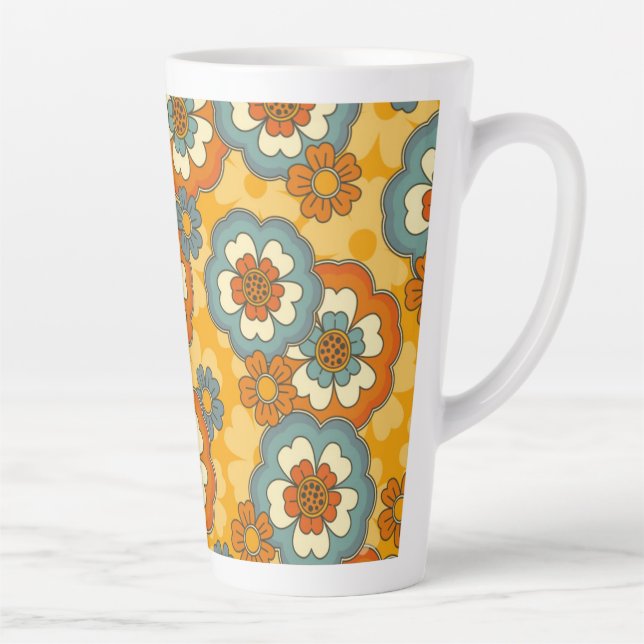 Caneca De Café Latte Melhor Lata Lateral (Direita)