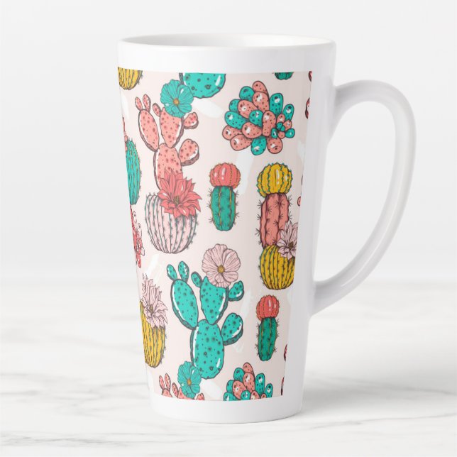 Caneca De Café Latte Melhor Lata Lateral (Direita)
