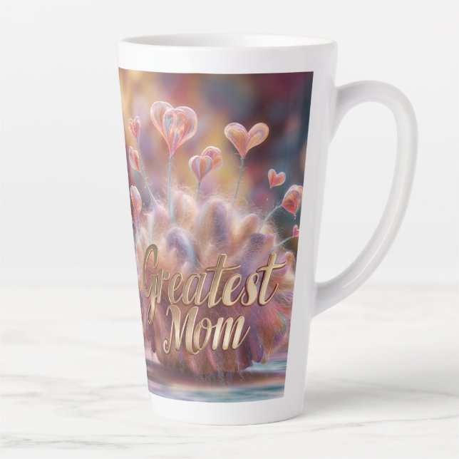 Caneca De Café Latte Melhor Mãe  (Direita)