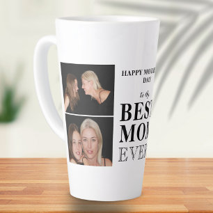 Caneca De Café Latte Melhor Mãe de Todos os Tempos Feliz Dia das Mães 2