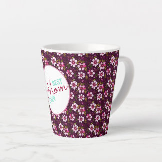 Caneca De Café Latte Melhor Mãe de Todos os Tempos Vinho Personalizado 