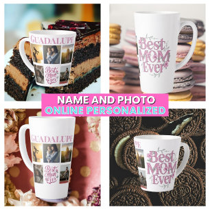 Caneca De Café Latte Melhor Mãe de Todos Presente do Dia das Mães 