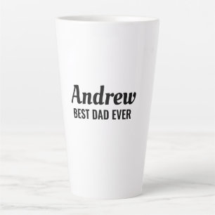 Caneca De Café Latte Melhor Pai