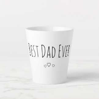 Caneca De Café Latte Melhor Pai do Mundo