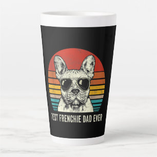 Caneca De Café Latte Melhor Pai Francês Pai Francês Nunca Engraçado