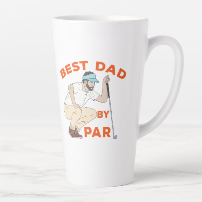 Caneca De Café Latte Melhor Pai Por Par (Direita)