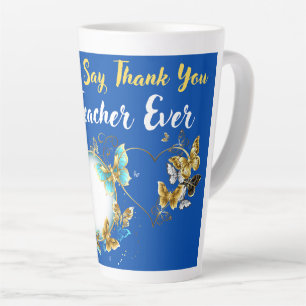 Caneca De Café Latte Melhor Professora Do Mundo