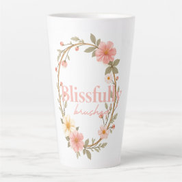 Caneca De Café Latte Mellow Blooms