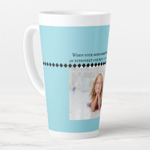 Caneca De Café Latte Memória Introduzida Latte Mug