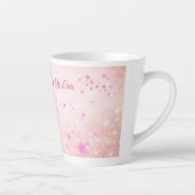 Caneca de Café Latte Menina Fofa | Presente Femini