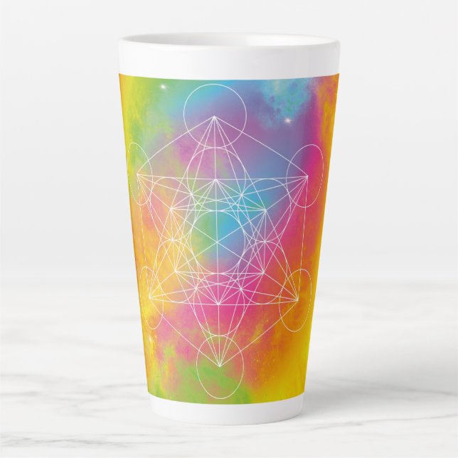 Caneca De Café Latte Métatron (Frente)