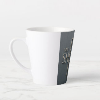 CANECA DE CAFÉ LATTE MEU PASTOR | SALMO 23:1 |