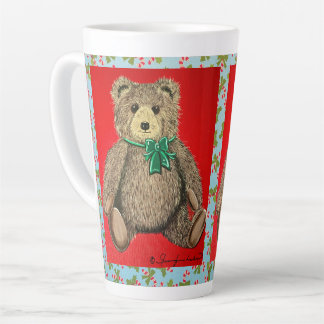 Caneca De Café Latte Meu ursinho!