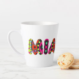 Caneca De Café Latte Mialma