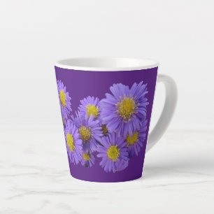 Caneca De Café Latte Michael Daisy Cust. Lata Roxa