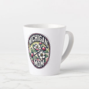 Caneca De Café Latte Michigan Mãe Cherry Blossom Tree State Flower