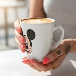 Caneca De Café Latte Micky Latte Mug