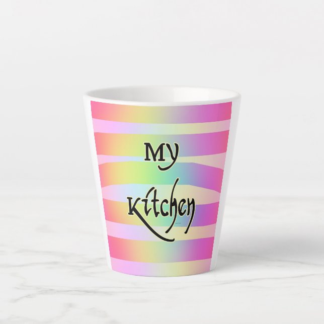 CANECA DE CAFÉ LATTE MINHA COZINHA (Frente)