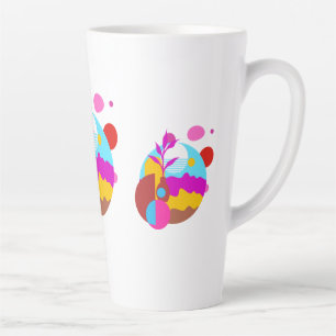Caneca De Café Latte Minimalista Limpo ADVcreators Artigo35