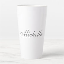 Mínimo Simples Clássico de Manuscrito Chic