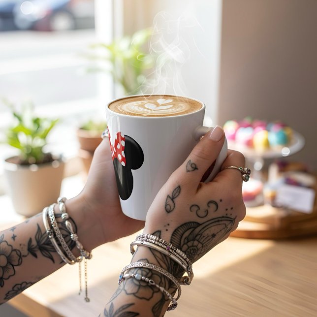 Caneca De Café Latte Minni (Criador carregado)