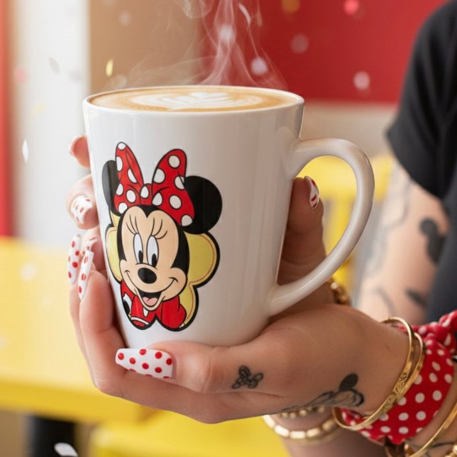 Caneca De Café Latte Minni (Criador carregado)