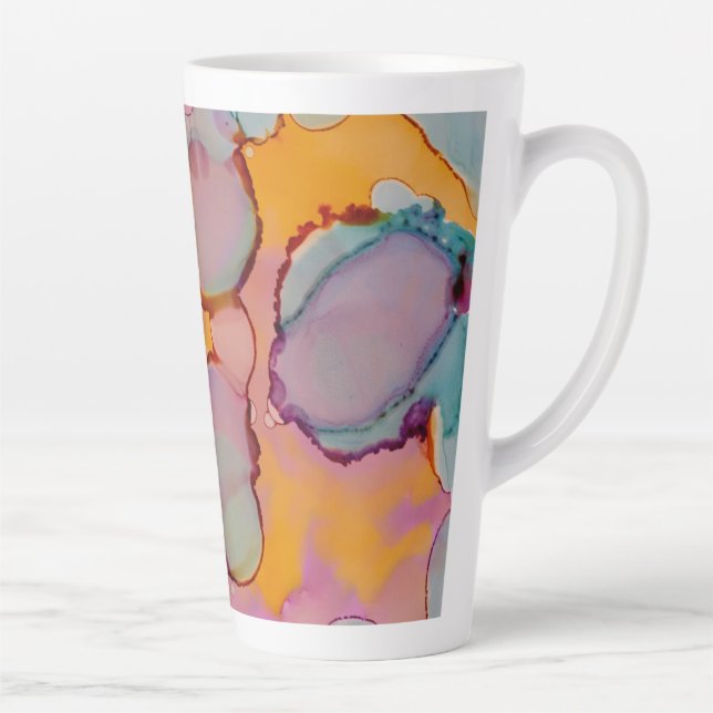 Caneca De Café Latte Miragem de Algodão Doce (Direita)