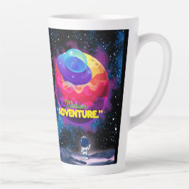 CANECA DE CAFÉ LATTE MISSÃO E AVENTURA