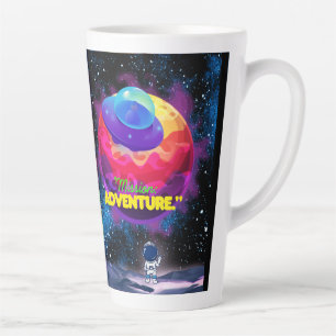 CANECA DE CAFÉ LATTE MISSÃO E AVENTURA
