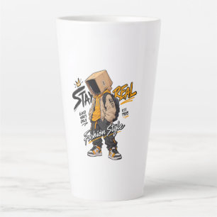 Caneca De Café Latte Moda Urbana Streetwear Personagem – Grafite Legal