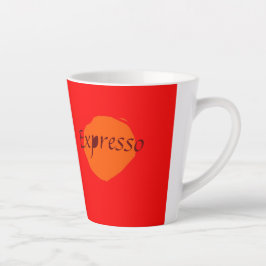 Caneca De Café Latte Modern Expresso Latte Mug