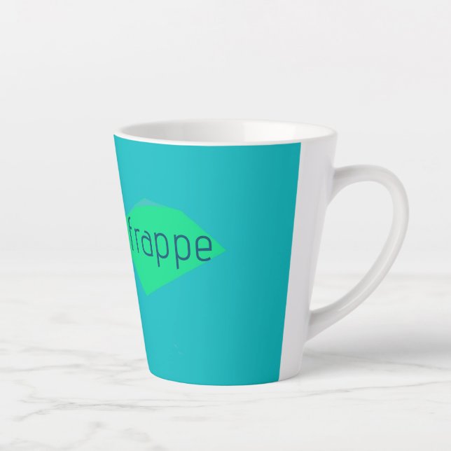 Caneca De Café Latte Modern Frappe Latte Mug (Direita)