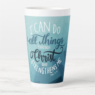 Caneca De Café Latte Moderno Eu Posso Fazer Todas As Coisas De Café Mu