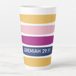 Caneca De Café Latte Moderno Trending Christian JEREMIAH 29:11