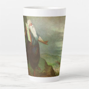 Caneca De Café Latte Moisés e os Dez Mandamentos, Religião Antiga