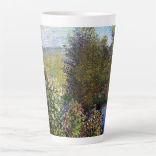 Caneca De Café Latte Monet Claude Corner do Jardim de Montgeron