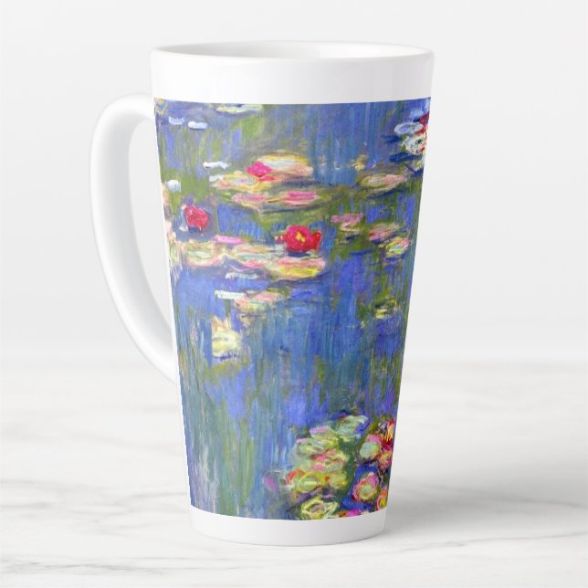 Caneca De Café Latte Monet Water Lily  (Ângulo esquerdo)