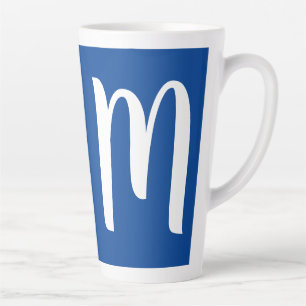 CANECA DE CAFÉ LATTE MONOGRAMA GRANDE LATTE MUG PARA NATAL