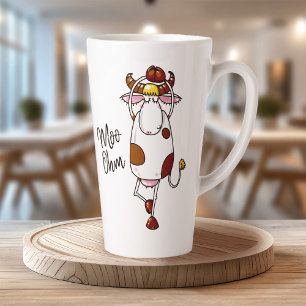 Caneca De Café Latte Moo Ohm Cow