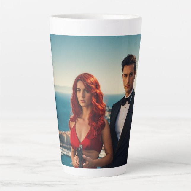 Caneca De Café Latte #MorningRoutineLatteMug (Frente)