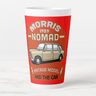Caneca De Café Latte Morris Nomad Austrália Carros Antigos Clássicos Ca