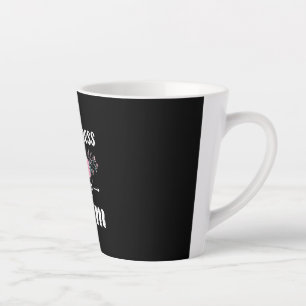 Caneca De Café Latte Mother Art   Felicidade É Ser Uma Mãe Aniversário