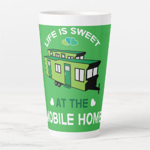 Caneca De Café Latte Móveis  Caravanas Estáticas  Nova residência  D