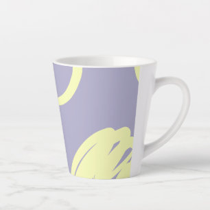 Caneca De Café Latte Movendo linhas design Latte Mug