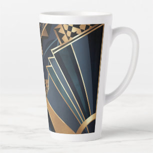 Caneca De Café Latte mug Art Deco