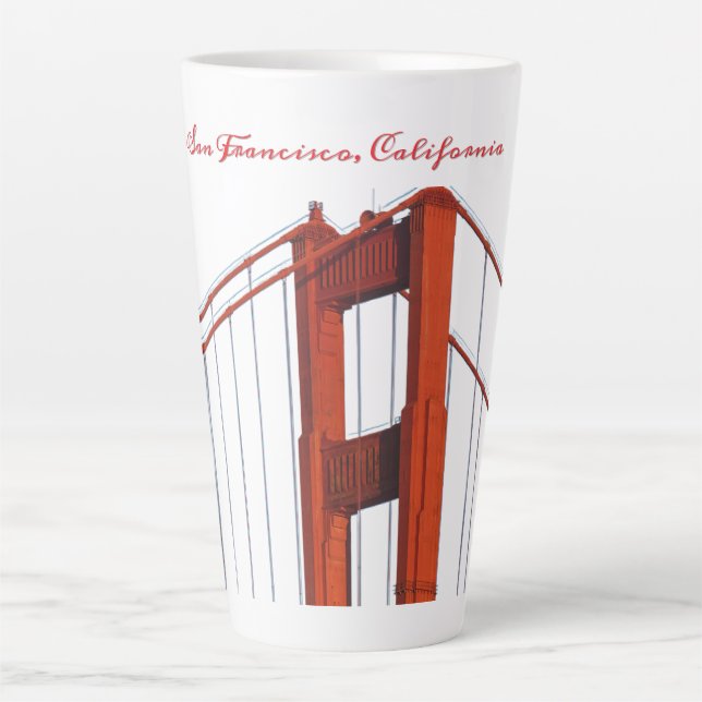 Caneca De Café Latte Mug de dois tons, 15 oz (Frente)