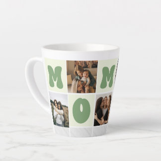Caneca De Café Latte Mug de Fotografias Personalizado para a Mãe - Pres
