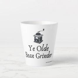Caneca De Café Latte Mug De Grinder De Bean Idoso